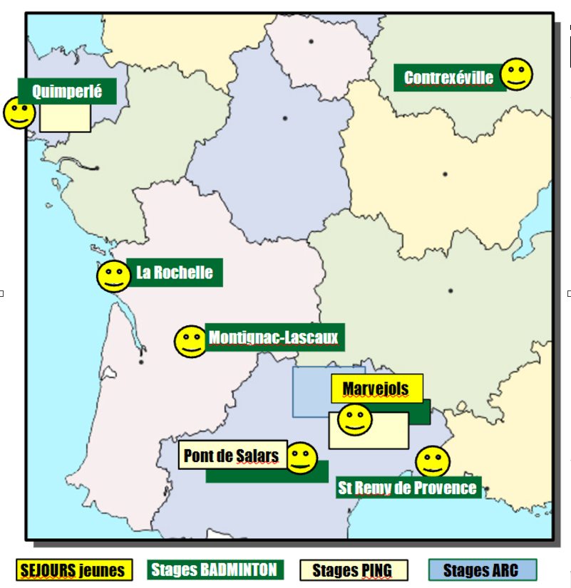 Les sites Sport et Tourisme 2026